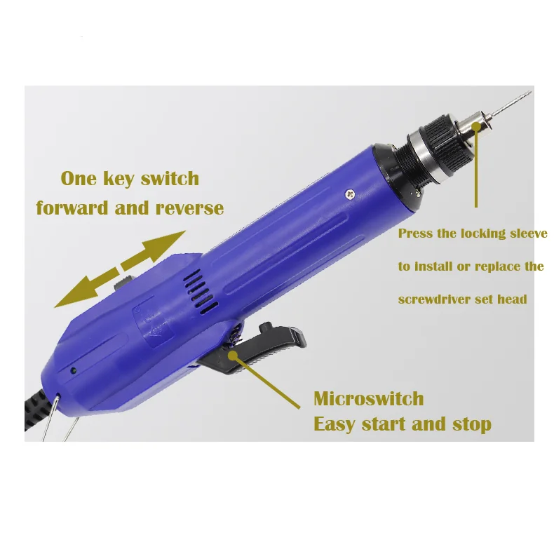 Professional Grade Brushless Electric Screwdriver Production Assembly Tools