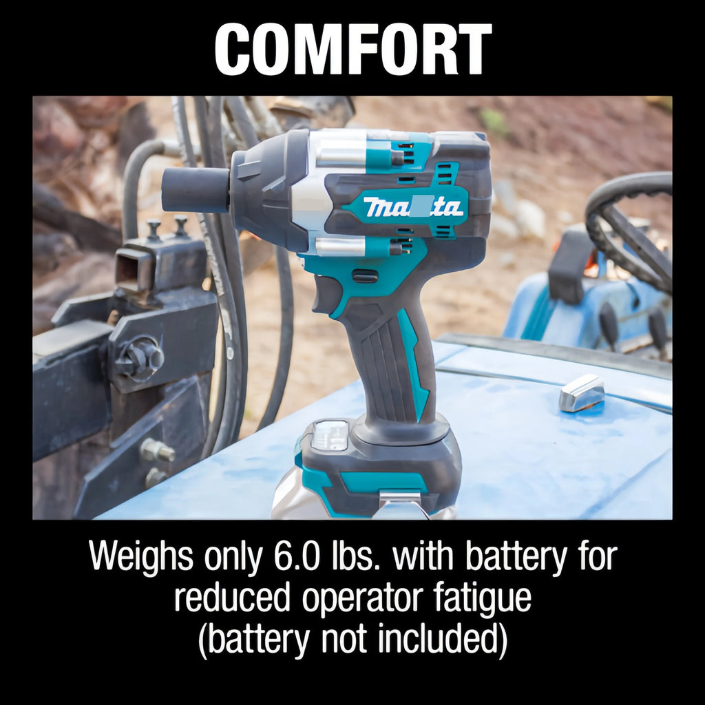Mak 18V High-Torque Brushless Lithium-Ion Impact Wrench Electric Hardware Tool Automotive Repair Decoration Kita DTW700 Wrench