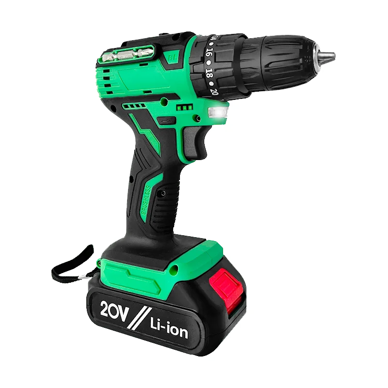 Power Tools Kits Rechargeable Lithium Brushless Electric Angle Grinder Cordless Wrench Toolbox Combination Tool Set